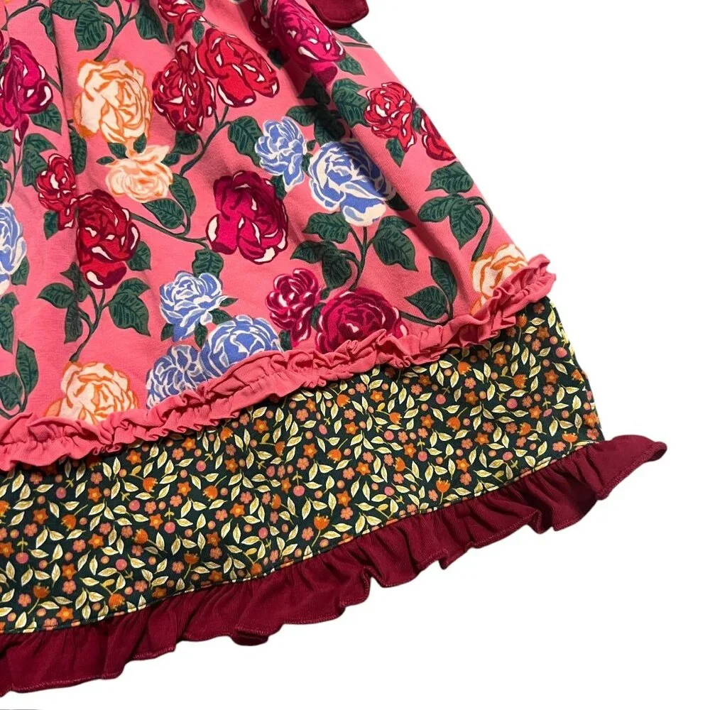 Matilda Jane 6Y Choose Your Own Path Fall Bouquet Dress